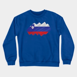 Flag of Slovenia Crewneck Sweatshirt